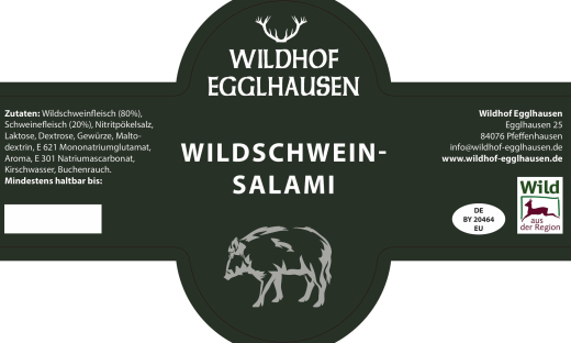 3-er Pack Wildschweinsalami