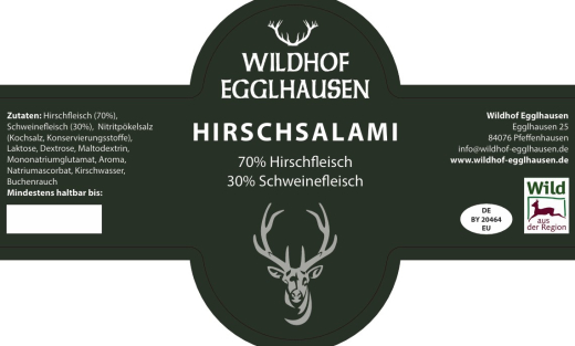 4er Pack Hirschsalami